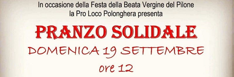 circolo Mimmo Griffa Polonghera pranzo solidale