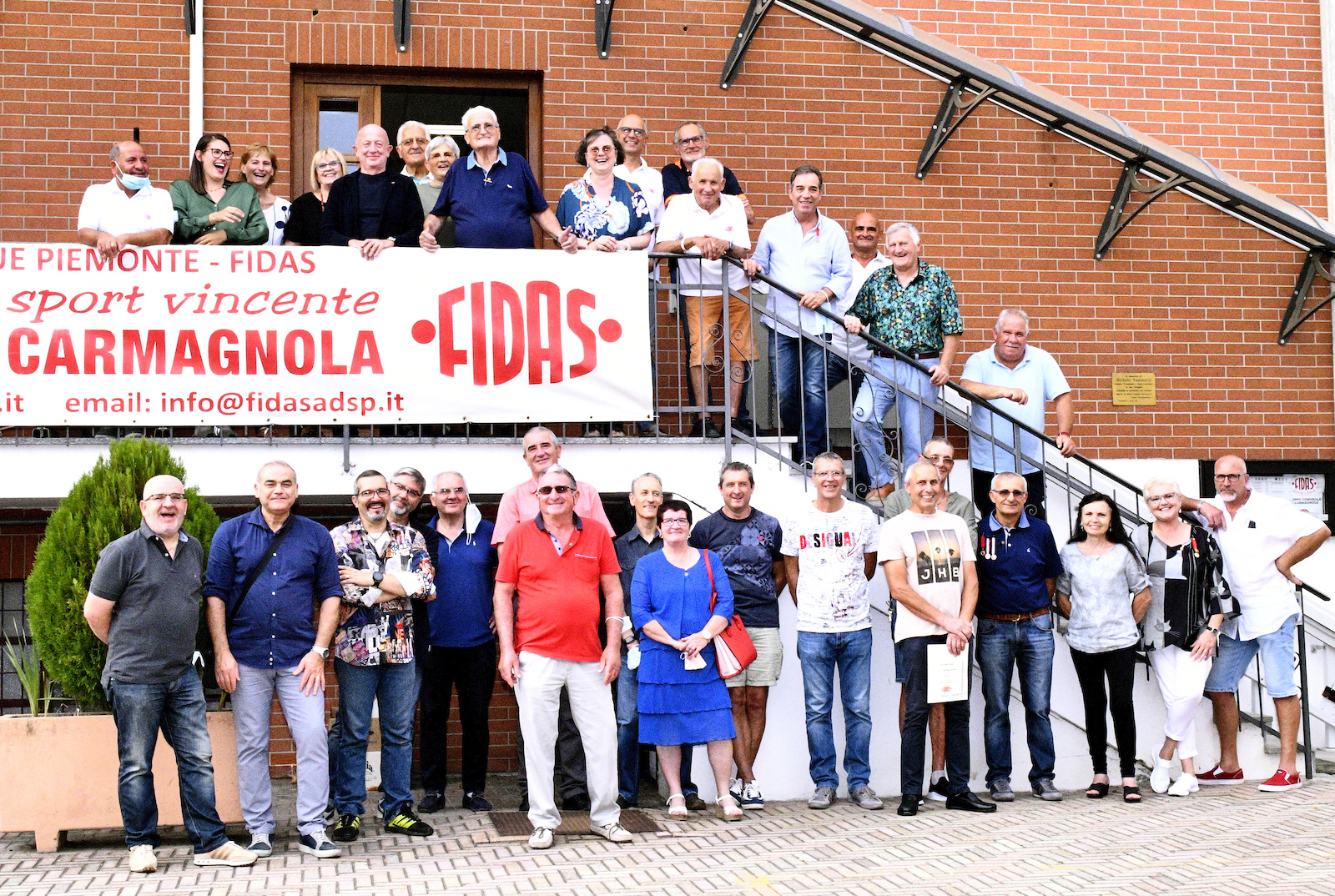 Fidas Carmagnola, assegnate 40 medaglie d'oro di benemerenza
