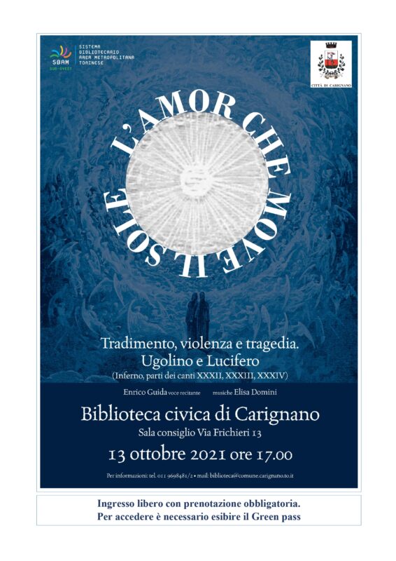 letture dantesche carignano