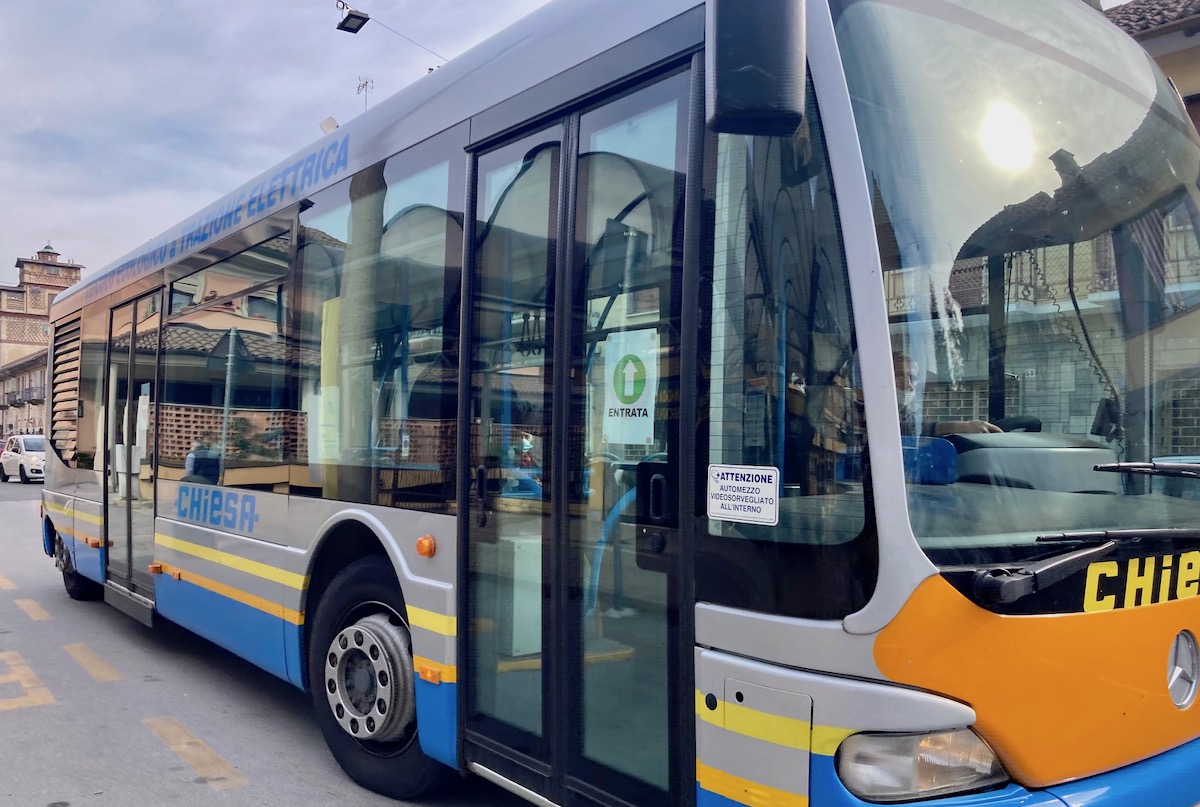 Carmagnola: navette per la stazione gratuite fino a fine anno