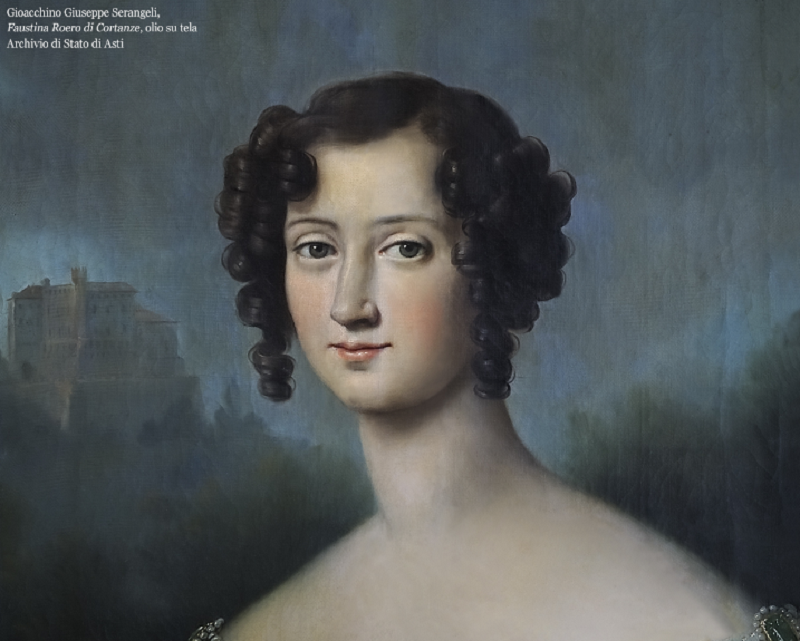 Faustina Roero castello di Racconigi