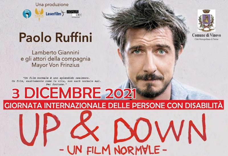 Vinovo film Up&Down Paolo Ruffini
