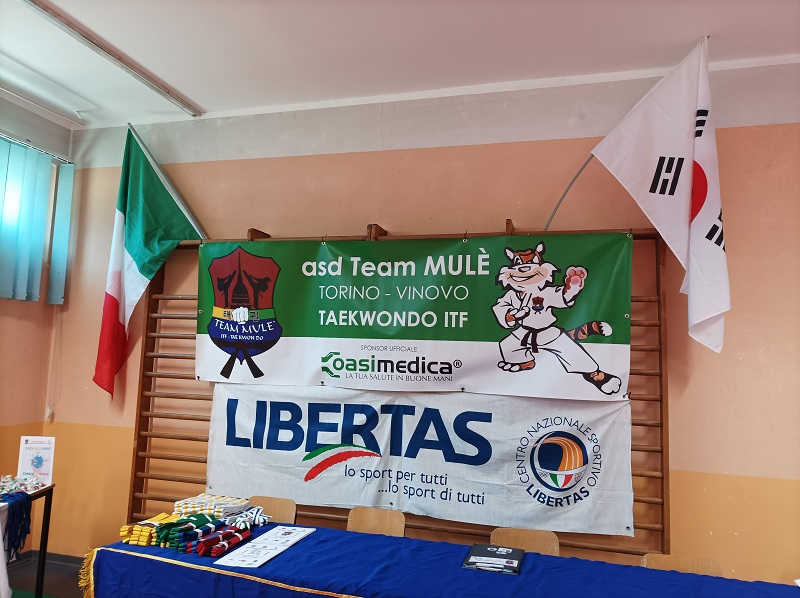 Vinovo cintura taekwondo Mulè