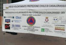 A Casalgrasso inaugurazione del nuovo capannone della Protezione Civile Casalgrasso capannone Protezione Civile