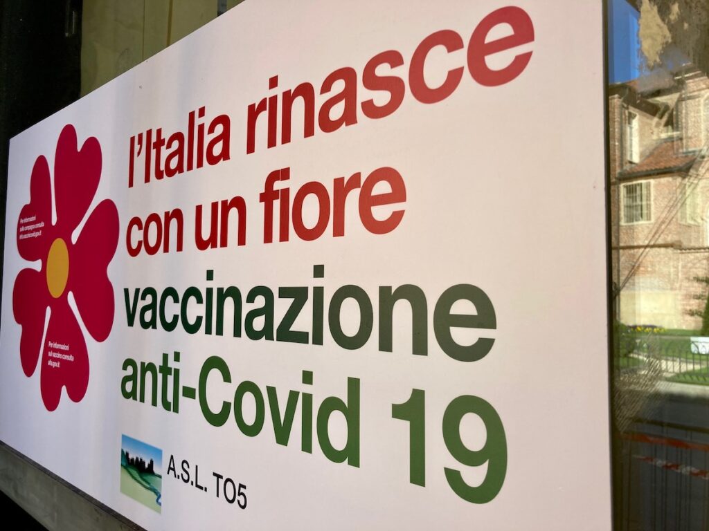 centro vaccinale di Carmagnola