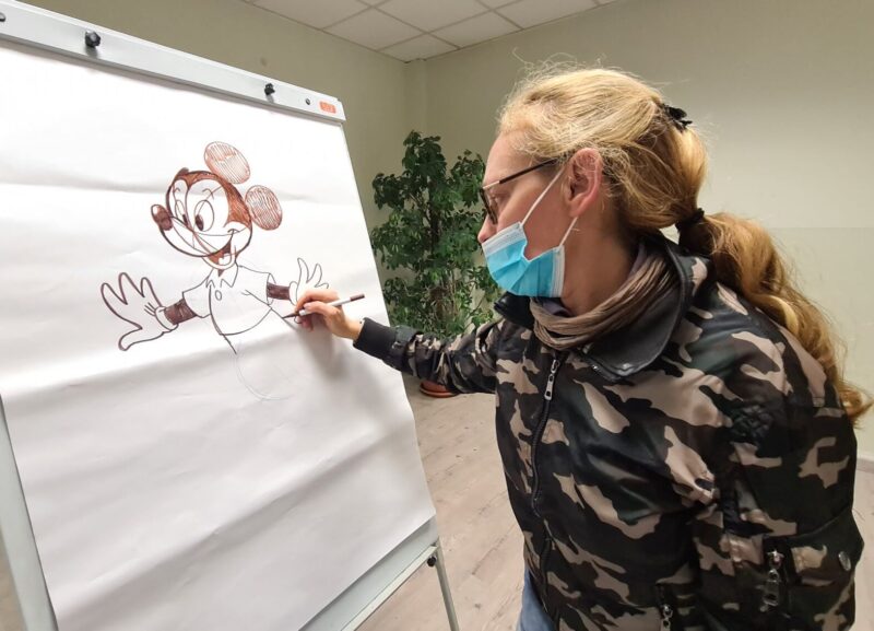 Castagnole: "Un successo i laboratori di disegno con Lara Molinari"