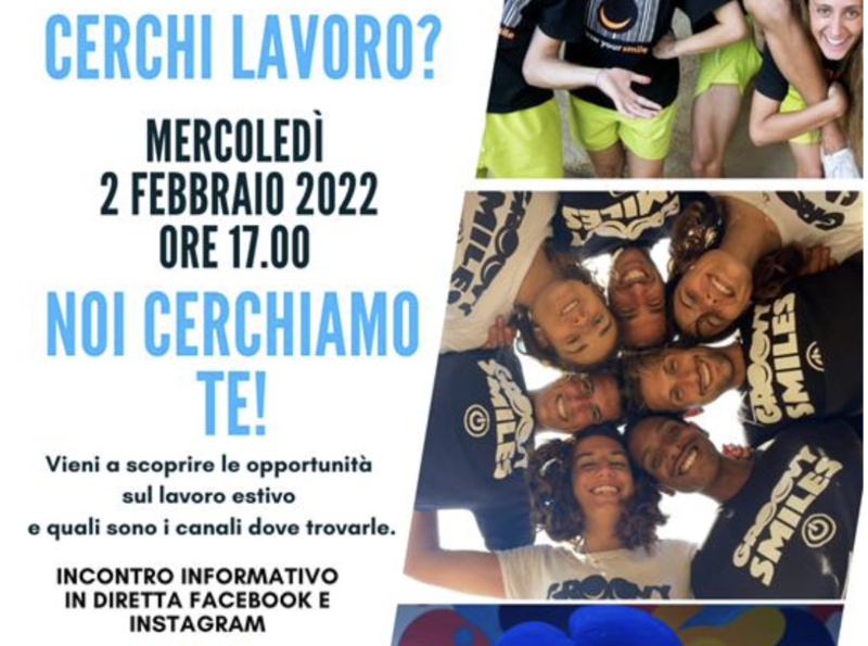 A La Loggia un incontro per trovare lavoro in estate nel turismo