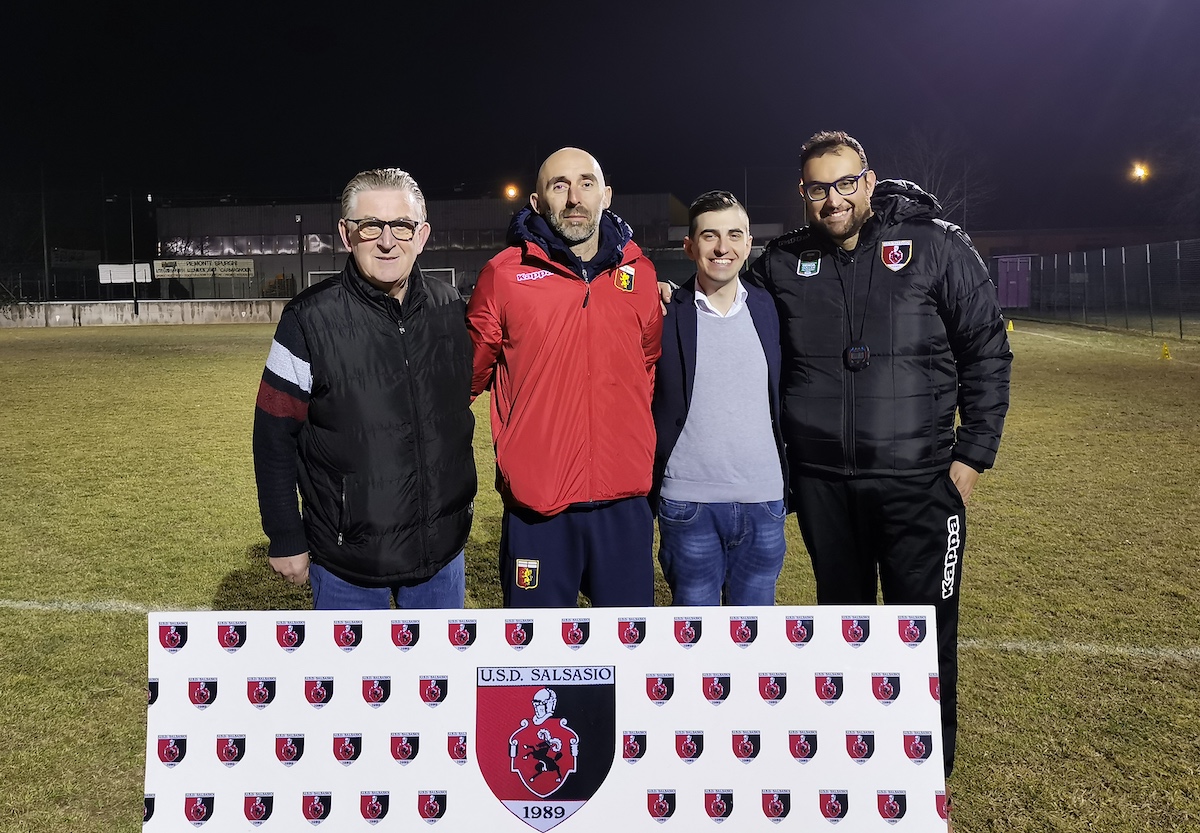 Usd Salsasio, allenamento speciale con il tecnico del Genoa Calcio