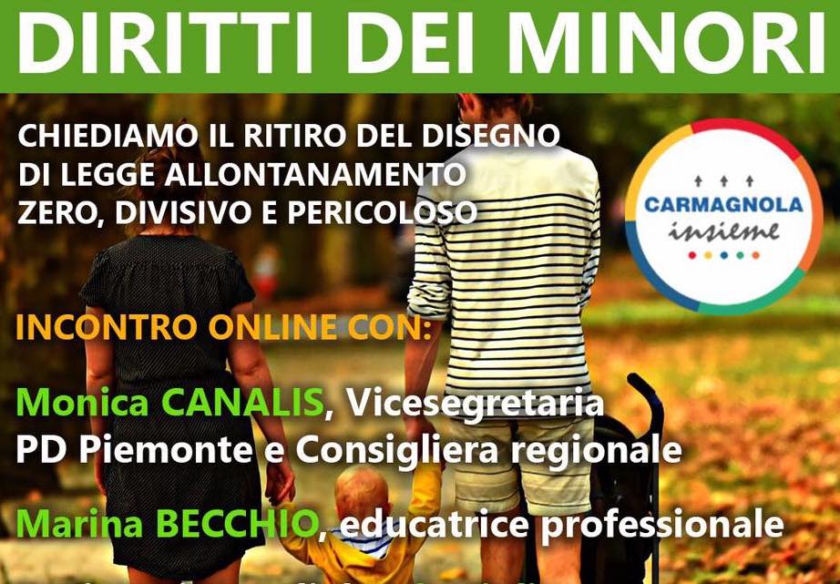 Allontanamento zero, Carmagnola Insieme organizza un incontro