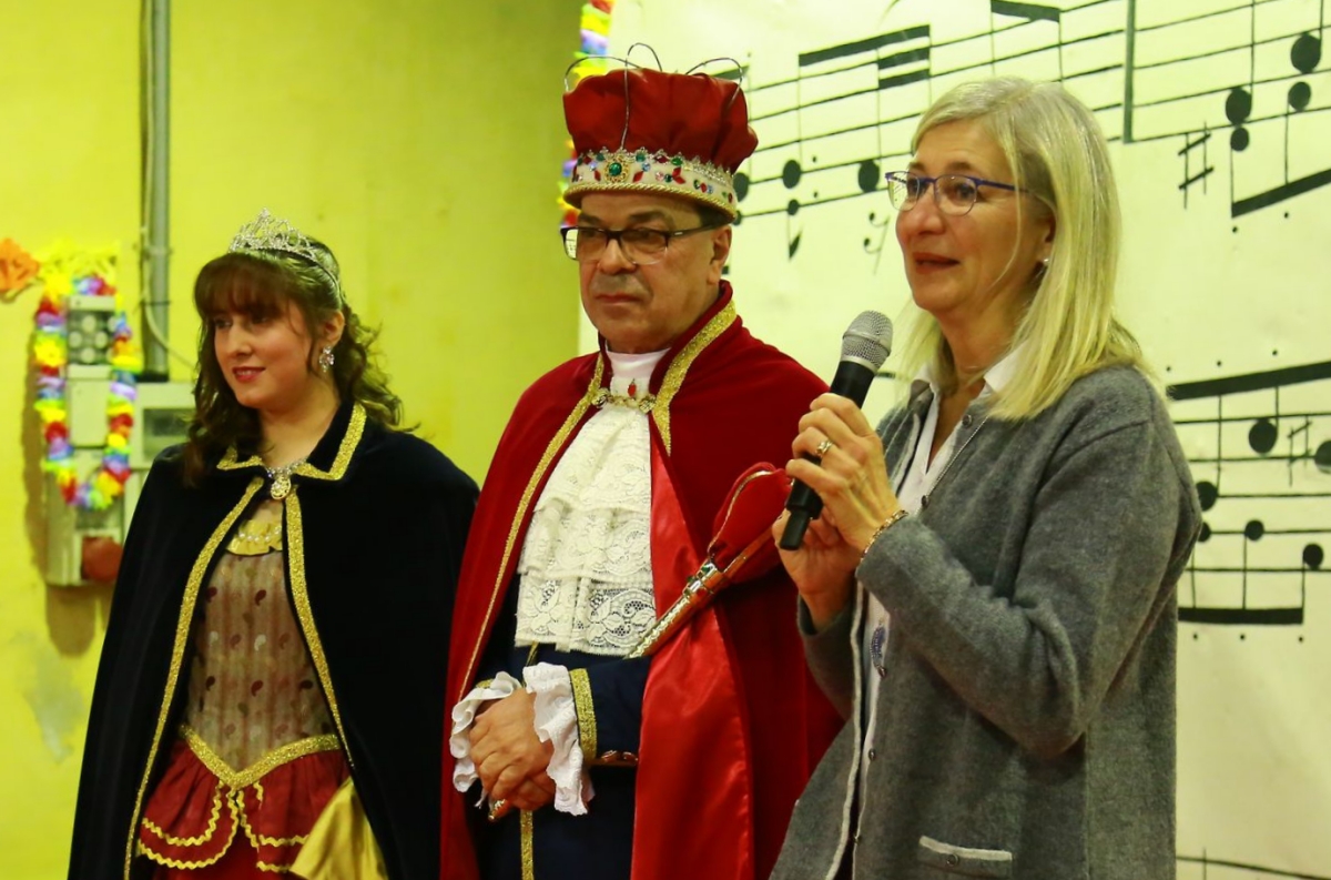 Investitura di Re Peperone per il Carnevale di Carmagnola 2022