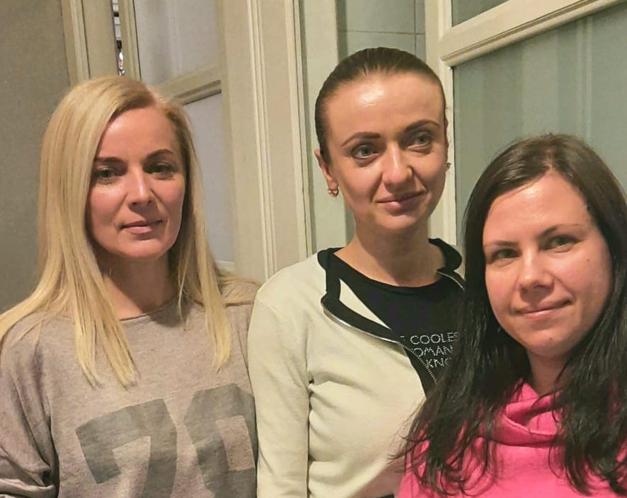 In fuga dalla guerra in Ucraina, accolte a Carmagnola