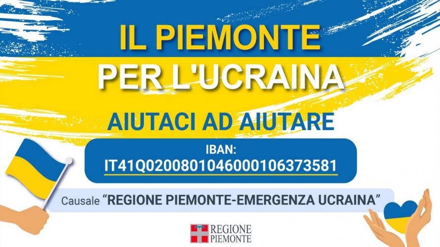 piemonte raccolta fondi ucraini