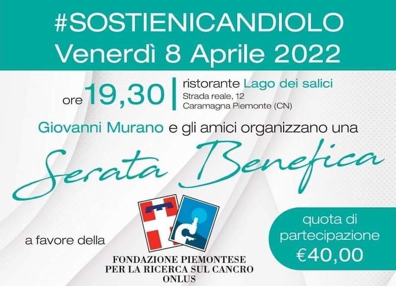 Serata di beneficenza per la ricerca contro il cancro