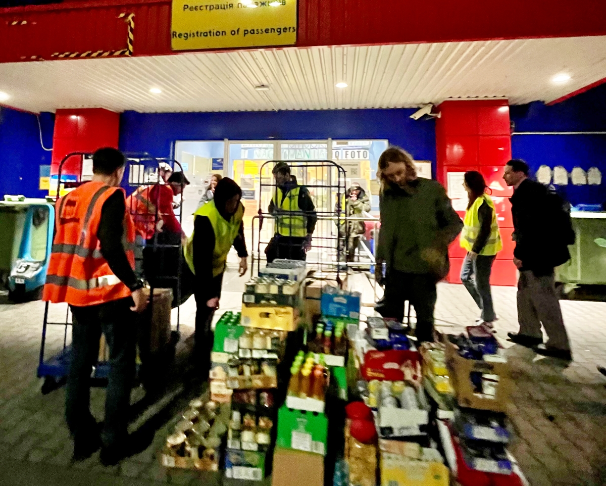 Solidarietà con la popolazione ucraina, conclusa la missione carmagnolese