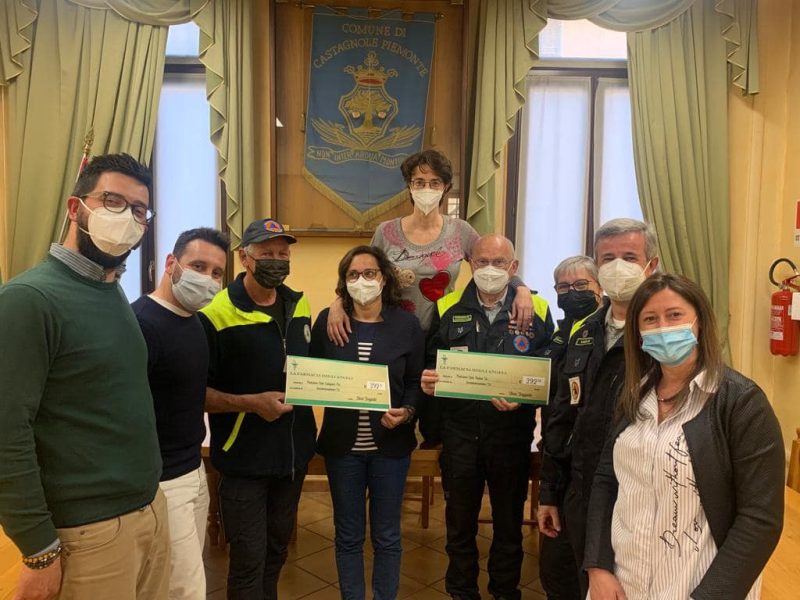 Castagnole e Piobesi, raccolti quasi 800 euro per la Protezione Civile