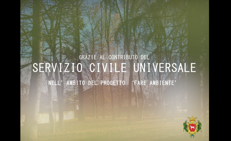 Cambiano, online il progetto "Fare Ambiente" realizzato dal Servizio Civile