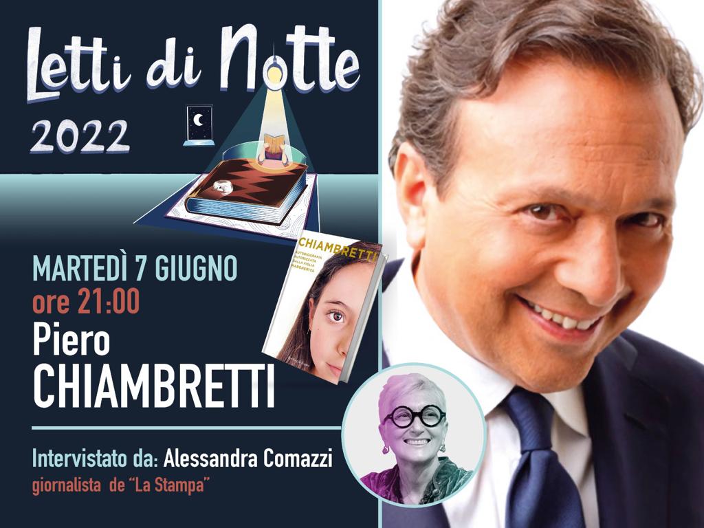 Piero Chiambretti apre il festival "Letti di Notte" 2022 a Carmagnola