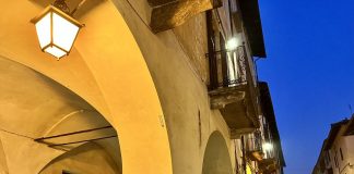 illuminazione via Valobra carmagnola