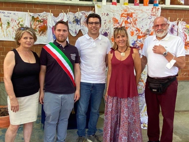 Santena, una mostra d'arte all'asilo nido