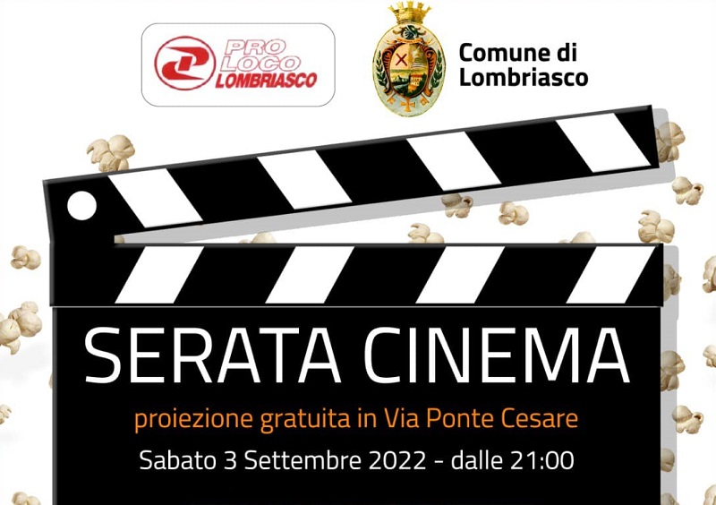 Lombriasco serata cinema