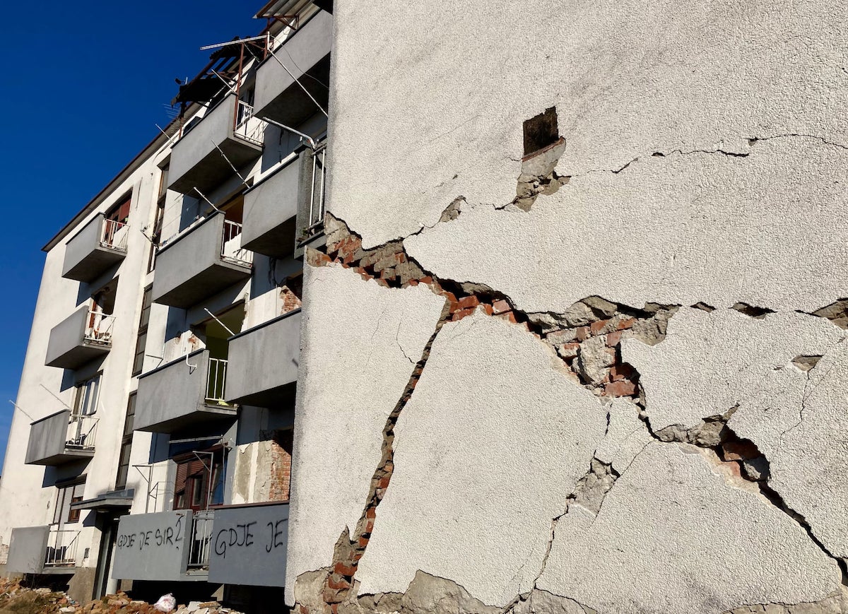 petrinja terremoto