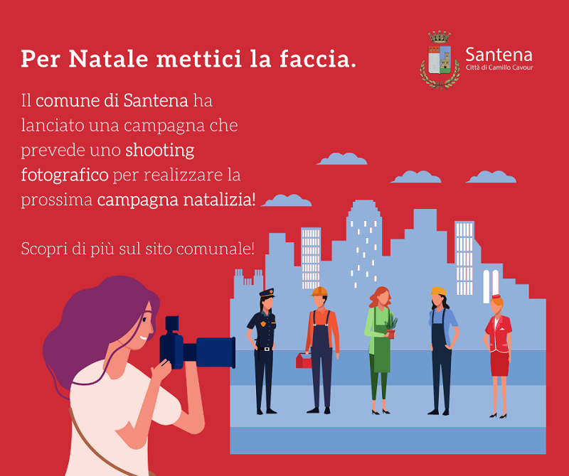 Santena commercio locale