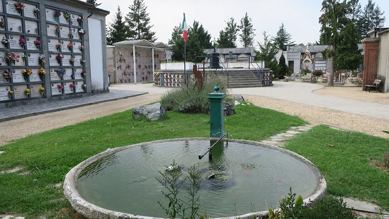 Santena navetta cimitero