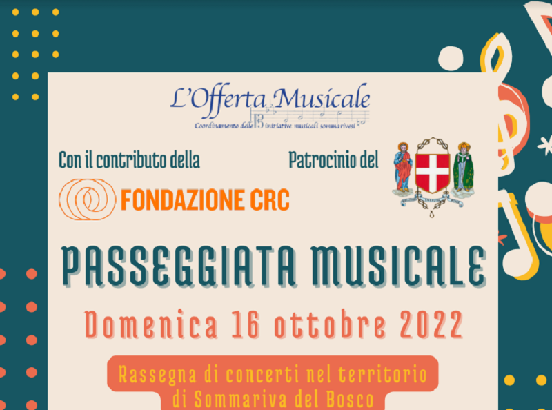 Sommariva passeggiata musicale
