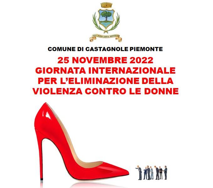 castagnole piemonte 25 novembre giornata violenza donne genere