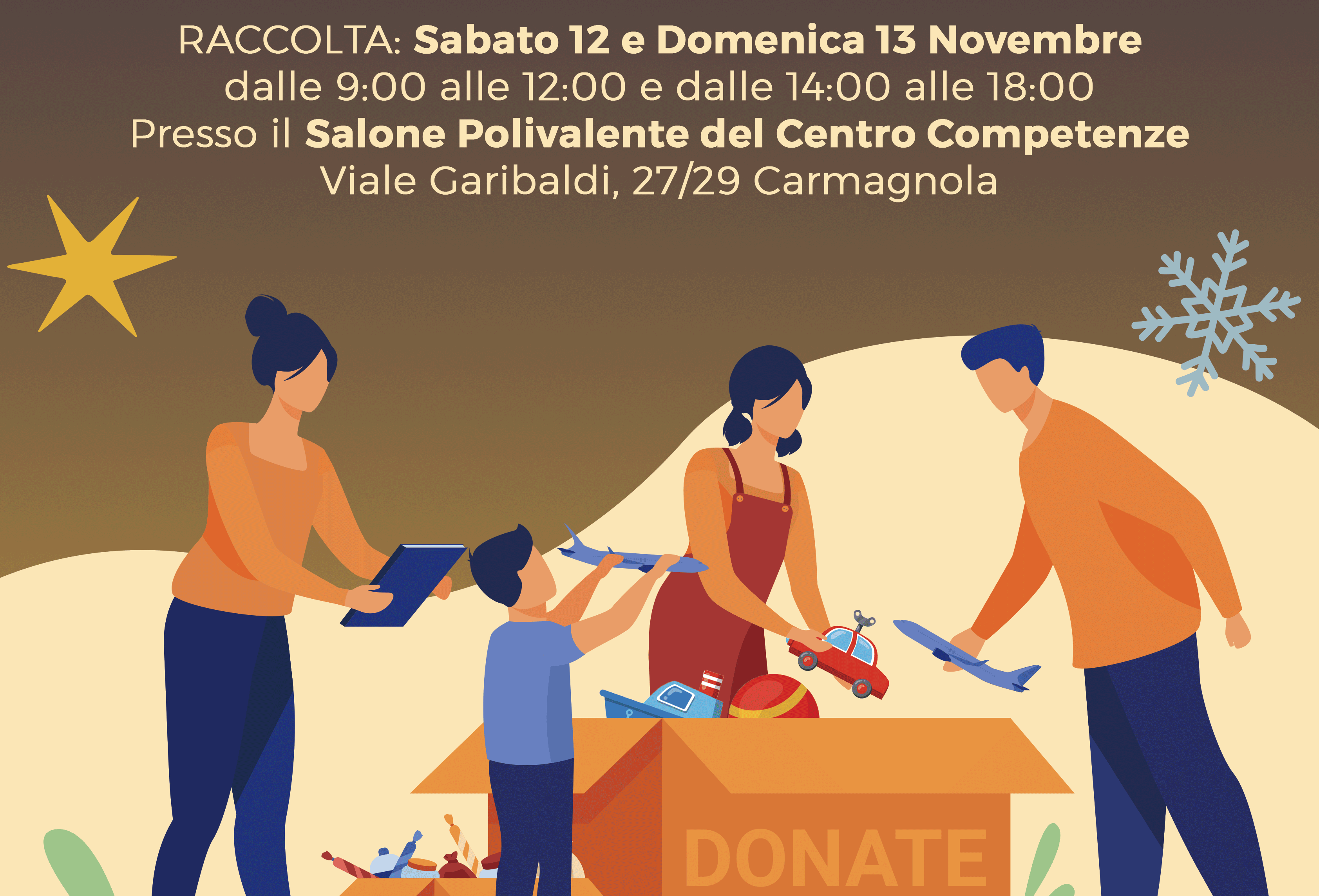 giocattoli natale carmagnola