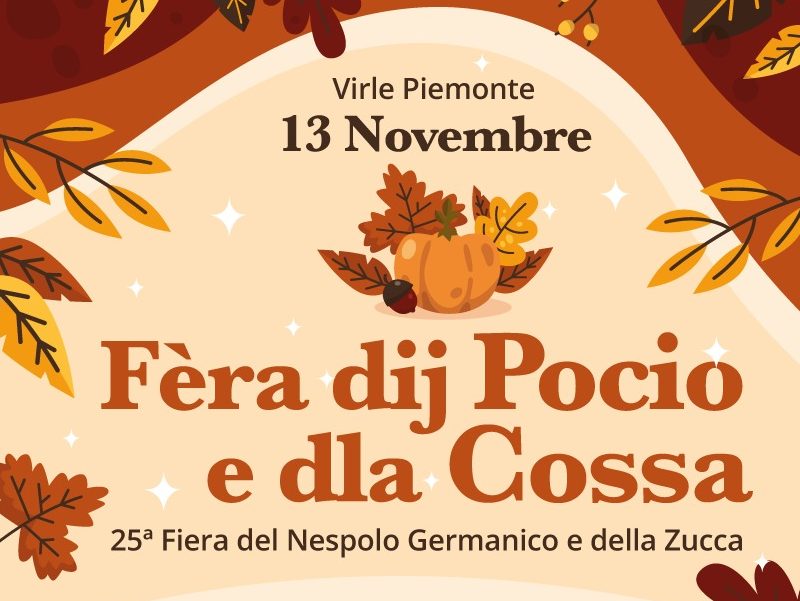 Virle Piemonte: arriva la fiera "dij Pocio e dla Cossa"