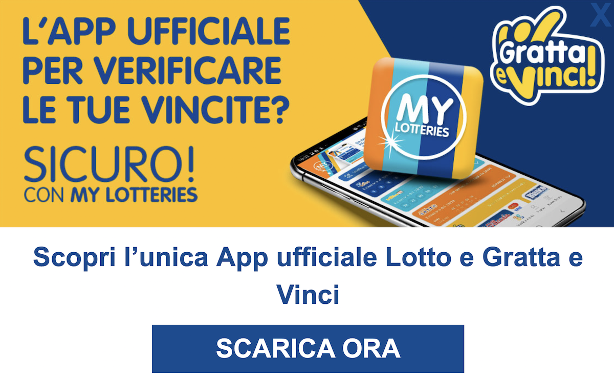 App ufficiale del Gratta e Vinci