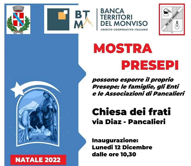 Pancalieri, mostra presepi e polenta con la Pro Loco