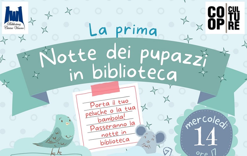 Vinovo pupazzi biblioteca