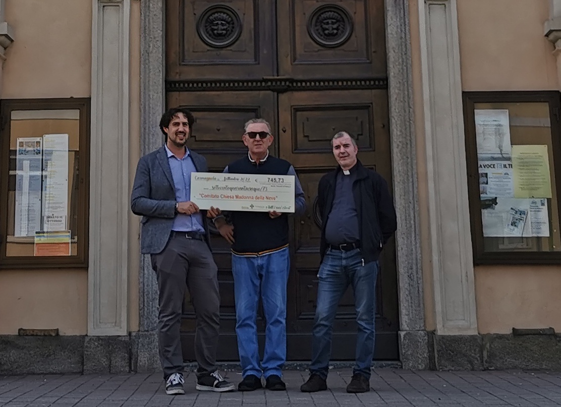I clienti della farmacia Don Bosco sostengono il restauro della chiesa di Salsasio