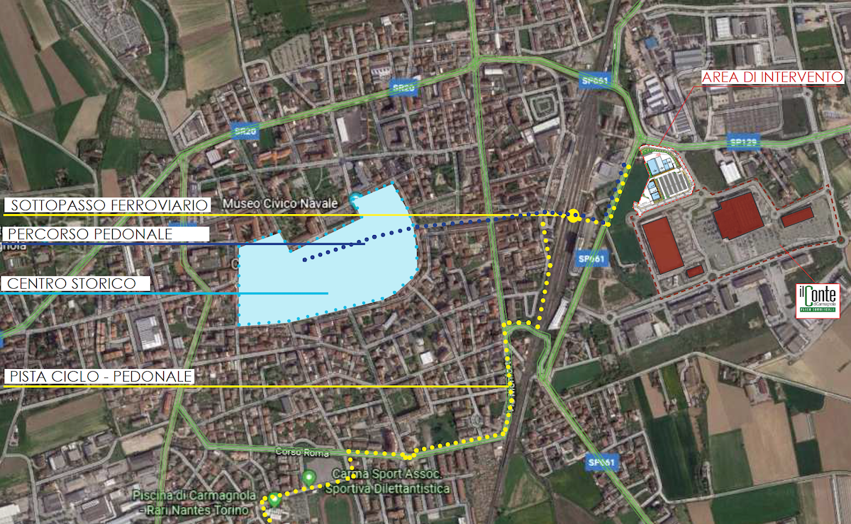 nuova area commerciale carmagnola
