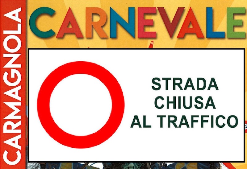 carnevale carmagnola modifiche viabilità