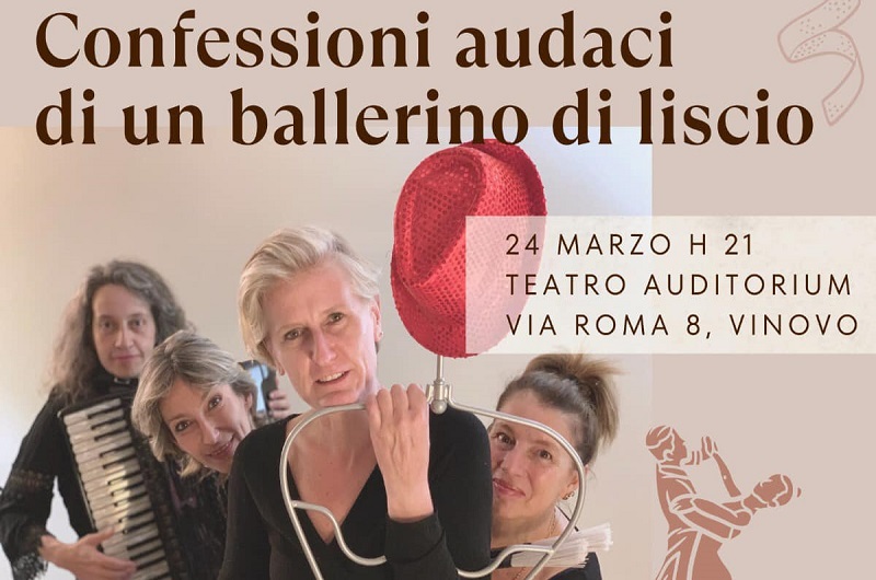 Al teatro di Vinovo lo spettacolo "Confessioni audaci di un ballerino di liscio"