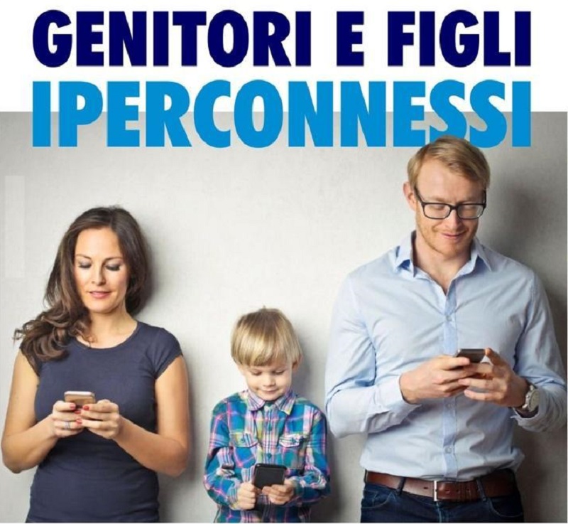 Genitori figli iperconnessi Moretta