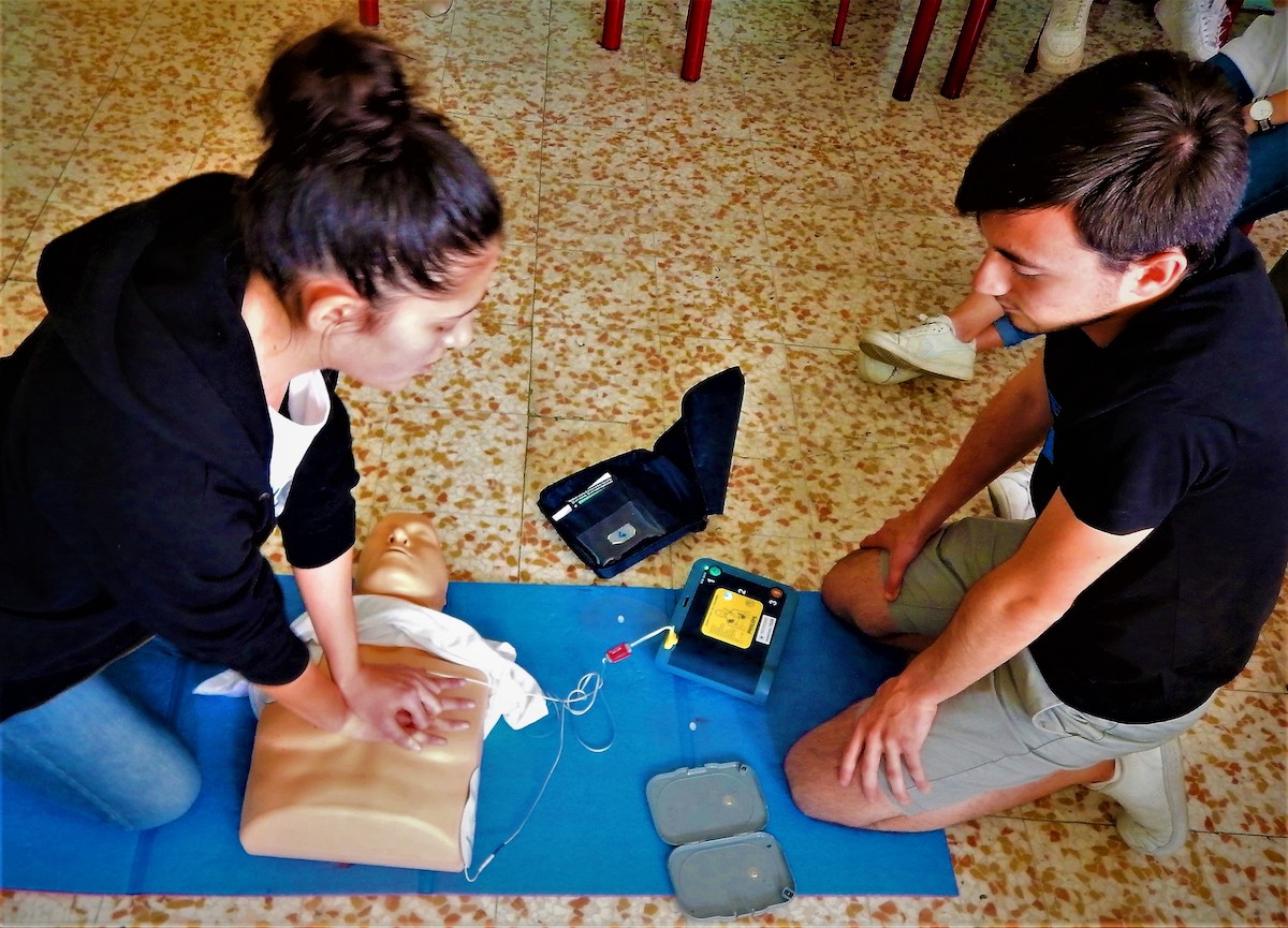 La Croce Rossa nelle scuole superiori di Carmagnola