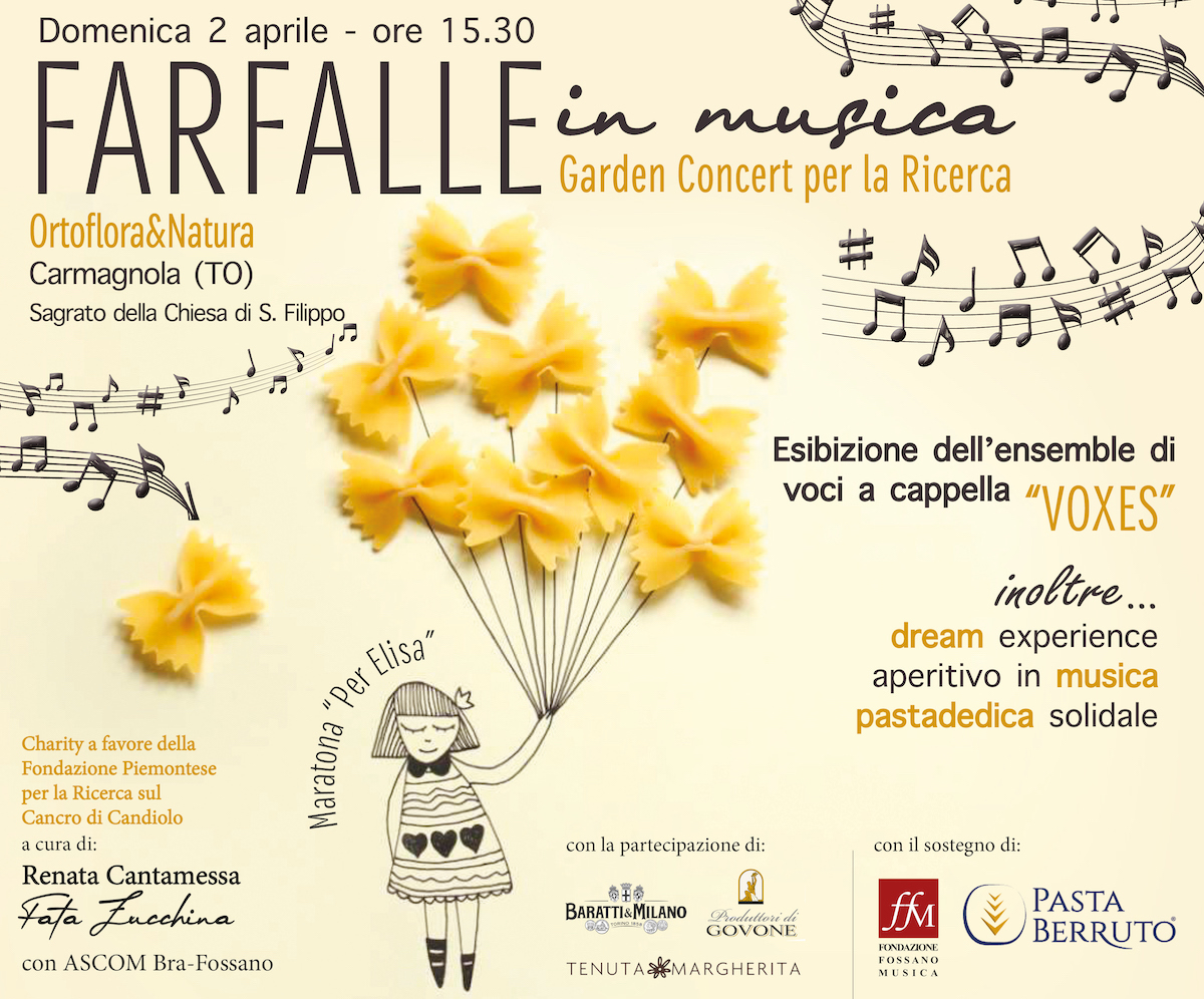 farfalle in musica carmagnola