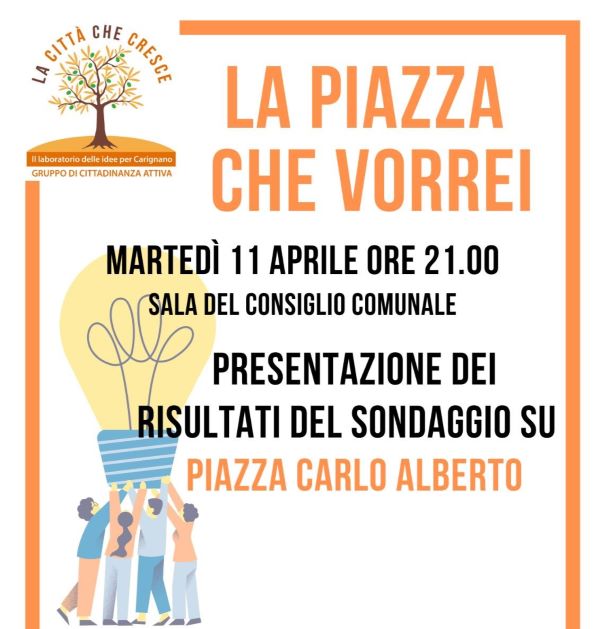 carignano sondaggio piazza