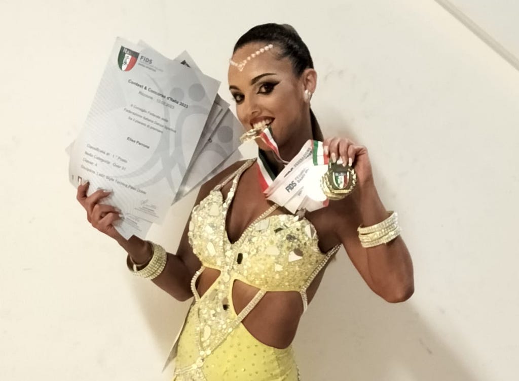 La ballerina carmagnolese Elisa Perrone ancora al vertice nazionale