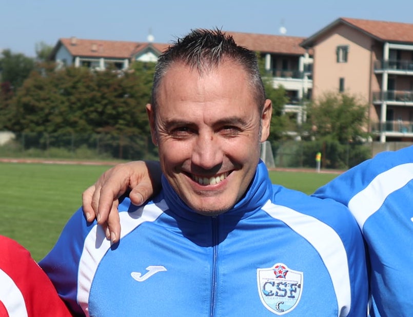 stefano contieri mister CSF Carmagnola