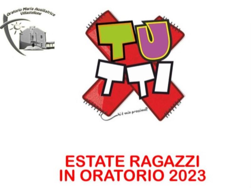 Centri estivi 2023 con la parrocchia di Villastellone