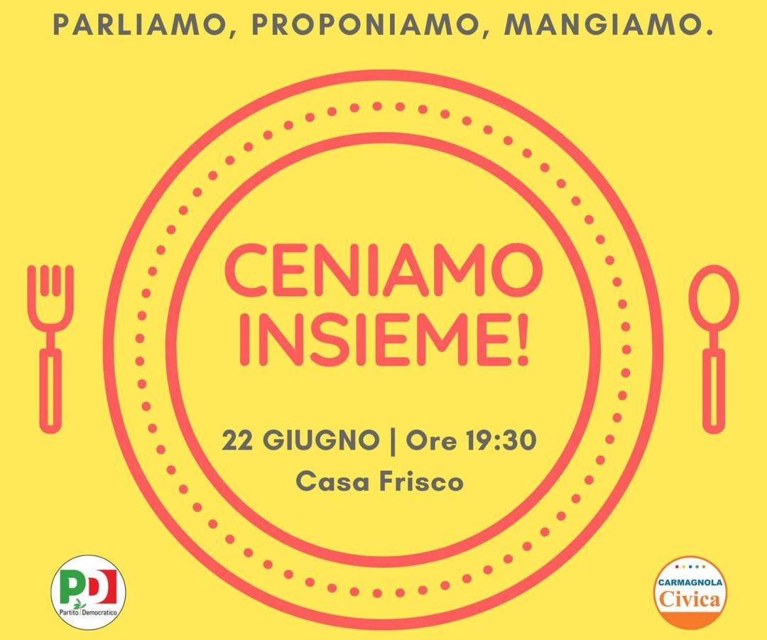 cena carmagnola insieme