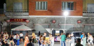 notte bianca in via Torino a Carmagnola