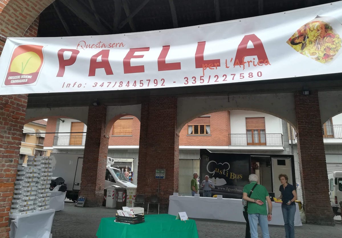paella africa carmagnola