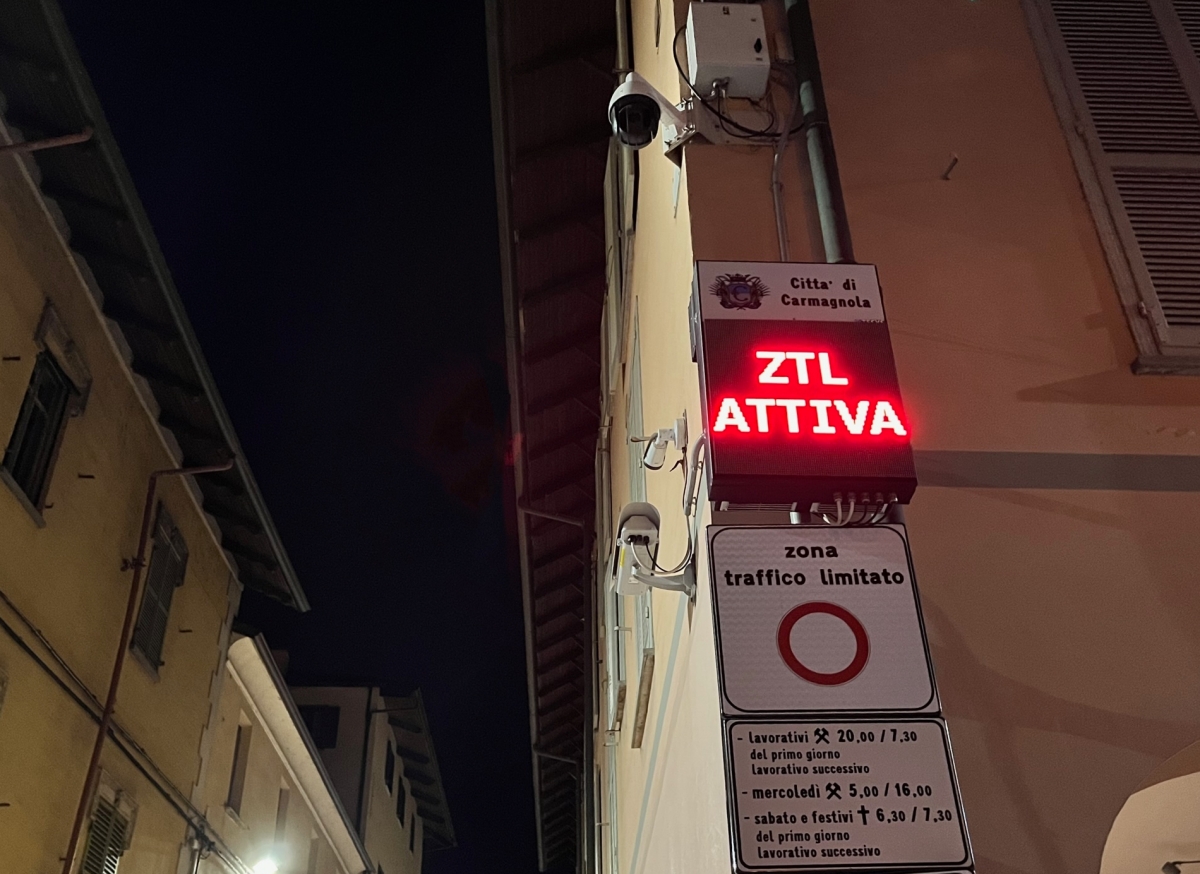 veicoli elettrici ztl carmagnola