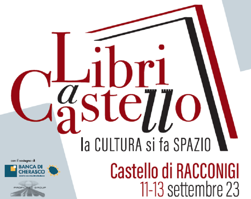 Racconigi, grandi nomi ospiti di “Libri a Castello, la cultura si fa spazio”